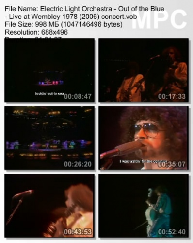Electric Light Orchestra - Out Of The Blue - Live At Wembley 1978 (2006) (DVDRip)