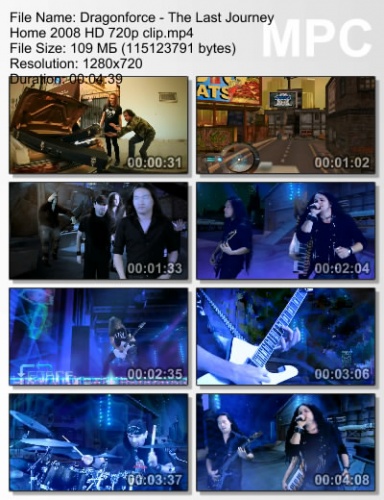 Dragonforce - The Last Journey Home 2008